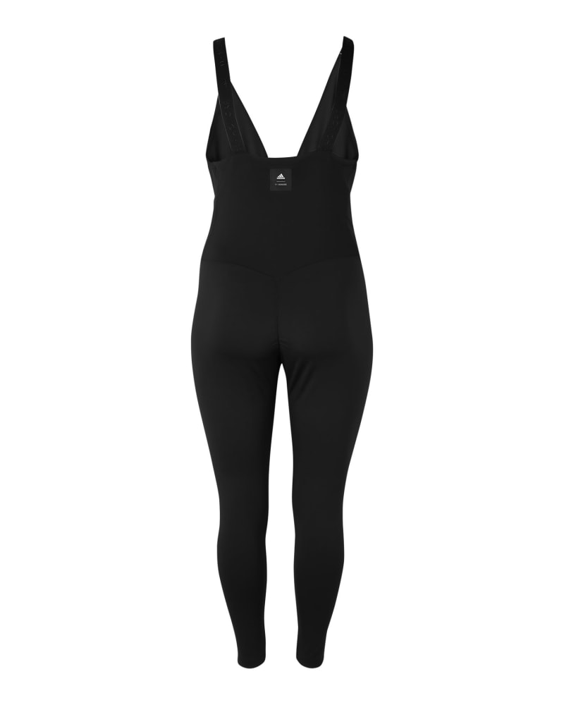 Adidas black one piece jumpsuit new arrivals